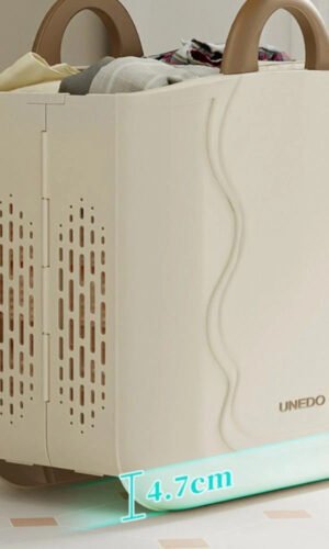 Organisateur pliable & panier à linge multifonction – Pratique et compact