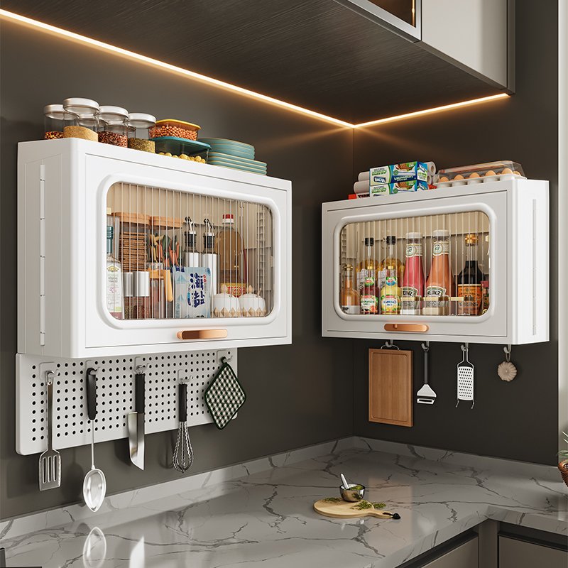 Organiseur mural compact – Parfait pour cuisine & salle de bain – Image 2